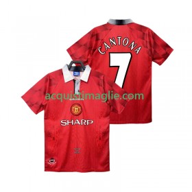 Divisa di Calcio Manchester United CANTONA 7 Retro Prima 1996 1997
